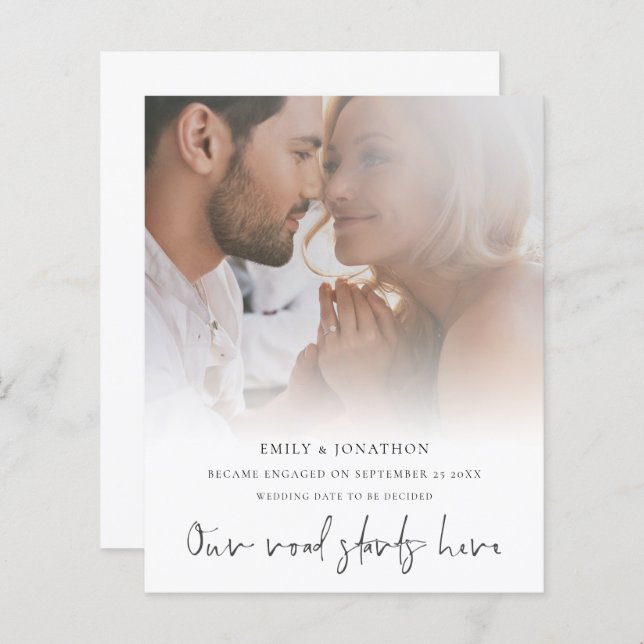 Lámina Presupuestar Nuestro Camino Empieza Aquí El Compro (Anverso / Reverso)