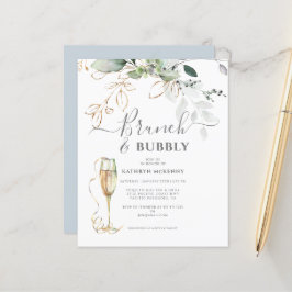 Lámina Presupuestario Eucalyptus Gold Dusty Blue Bridal S