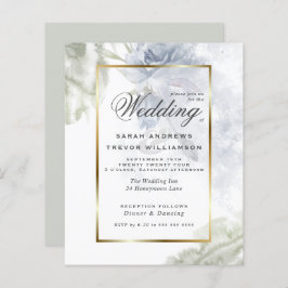 Lámina Presupuestario pero bello Rosa Rústico Azul