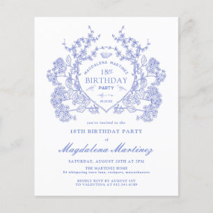 Lámina PRESUPUESTO 18º Escudo de la Floral Azul