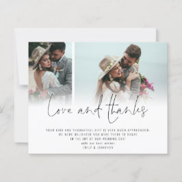 Lámina Presupuesto 2 Foto Código QR Guión Boda Gracias