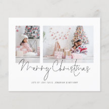 Presupuesto 2 Fotos 2026 Calendario Feliz Navidad