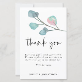 Lámina PRESUPUESTO 3 Foto Cita Eucalyptus Bodas Gracias