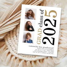 Presupuesto 3 foto Invitación a graduación de Blac