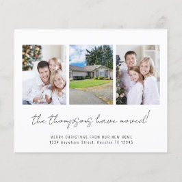 Lámina PRESUPUESTO 3 Fotos Feliz Navidad Nueva Casa