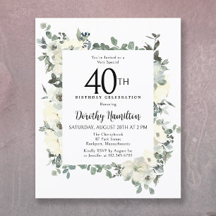 Lámina Presupuesto 40.ª invitación a la floración blanca