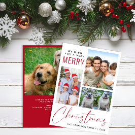 Lámina Presupuesto 4 Foto Ferry Christmas Holiday Card