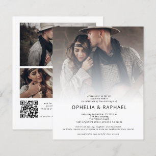 Lámina Presupuesto 4 Foto Superposición QR Noche de Bodas
