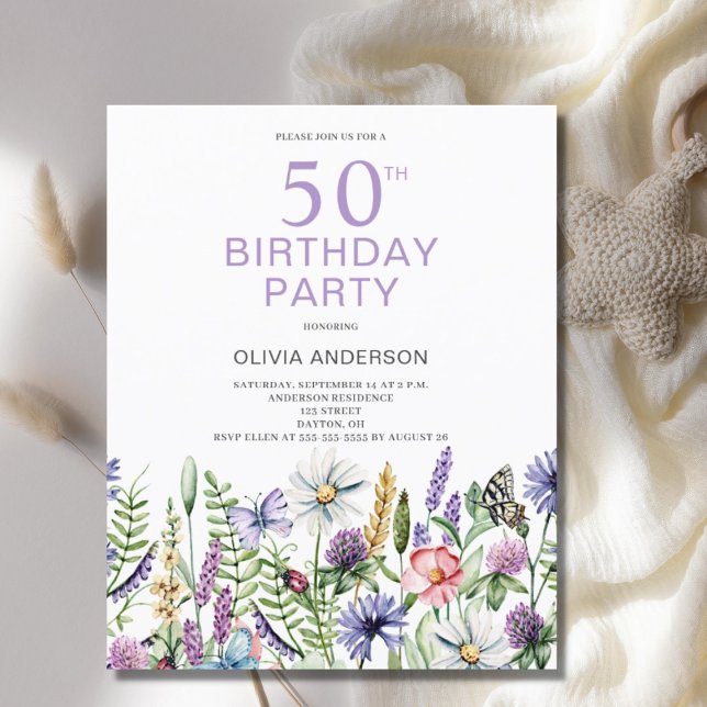 Lámina Presupuesto 50.ª Invitación a la Flora Púrpura (Subido por el creador)