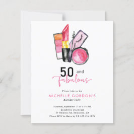 Lámina Presupuesto 50 y fabulosos cosméticos de 50 años r