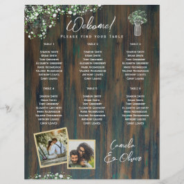 Lámina PRESUPUESTO 6 Mesa Sillones Rústicos de Gypsophila