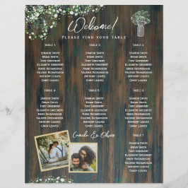 Lámina PRESUPUESTO 7 Mesa Sillones Rústicos de Gypsophila