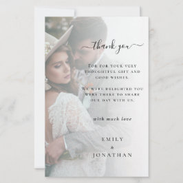 Lámina Presupuesto Añadir tu propio Boda de fotos Gracias