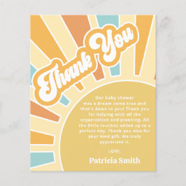 Lámina Presupuesto Aquí viene el hijo de la ducha bebé Gr