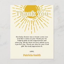 Lámina Presupuesto Aquí viene el hijo de la ducha bebé Gr