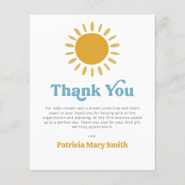 Lámina Presupuesto Aquí viene el hijo de la ducha bebé gr