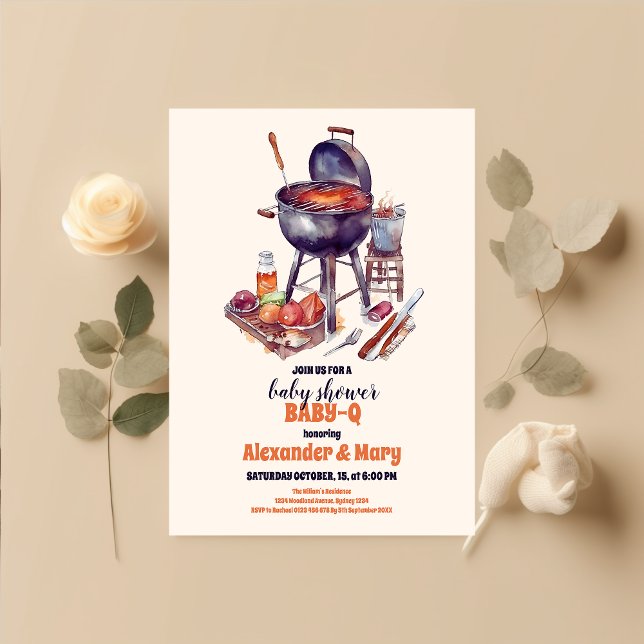 Lámina Presupuesto BBQ Parejas Rústicas Baby Shower BabyQ (Subido por el creador)