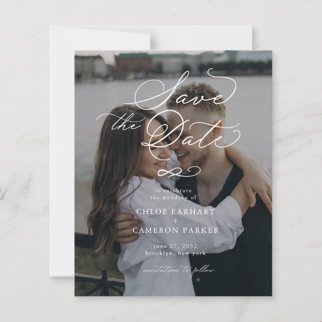 Lámina PRESUPUESTO Boda de caligrafía tradicional (Anverso)