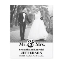 PRESUPUESTO Boda de fotografía de tipografía moder