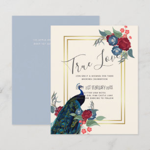 Lámina PRESUPUESTO Boda de Otoño e Invierno con Azul Pav