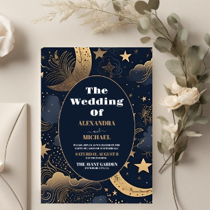 Lámina Presupuesto Bodas Celestiales de Azul Medianoche D