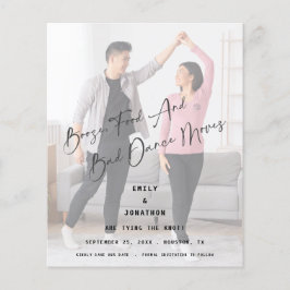 Lámina Presupuesto Booze Comida Mala Danza Foto Guardar F