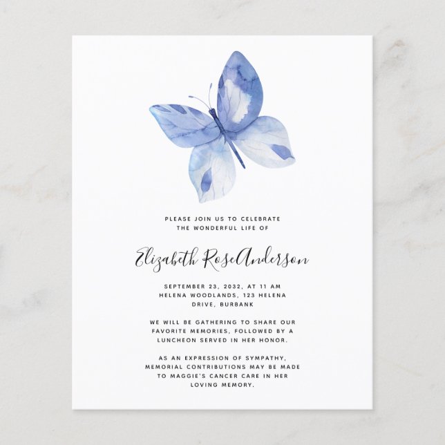 Lámina PRESUPUESTO Celebración de la invitación a la mari (Anverso)