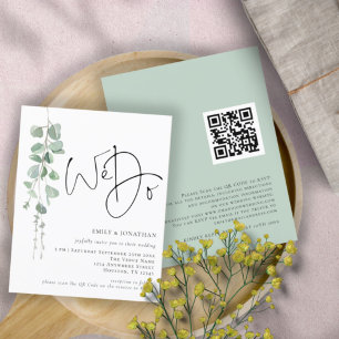 Lámina Presupuesto Código QR Eucalyptus Hacemos Invitació