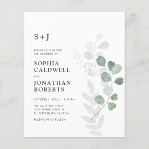 Lámina Presupuesto Código QR RSVP Invitación a matrimonio