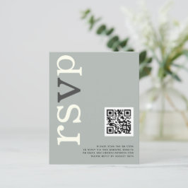 Lámina PRESUPUESTO Código QR Sage Boda de Marfil en línea
