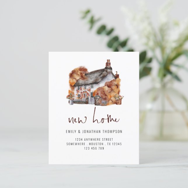 Lámina Presupuesto Colores de Otoño Nueva dirección de la (Anverso de pie)