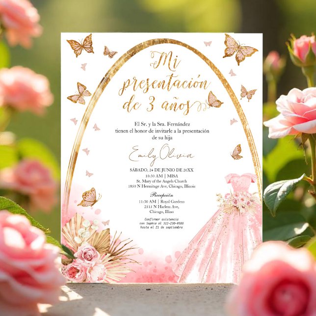 Lámina Presupuesto de 3 años Invitación al español (Subido por el creador)