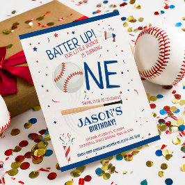 Lámina Presupuesto de béisbol Little Rookie Invitación de