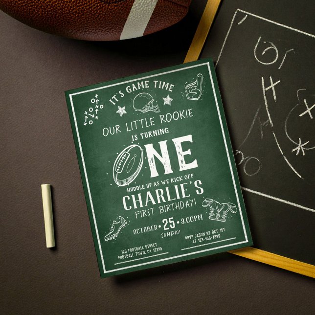 Lámina Presupuesto de fútbol de Chalkboard moderno primer (Subido por el creador)