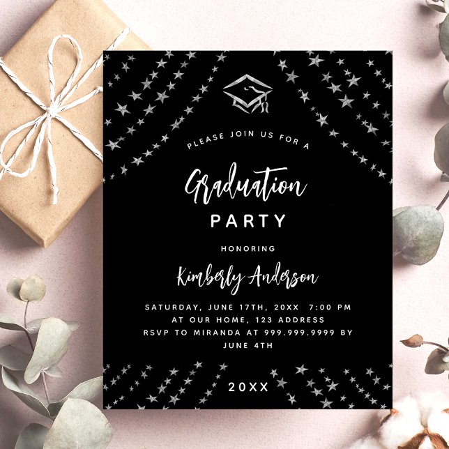 Lámina Presupuesto de invitación para fiesta de graduació (Subido por el creador)