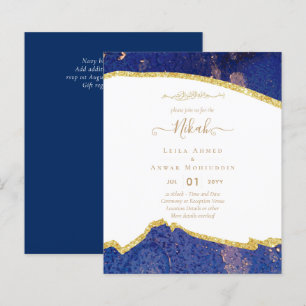 Lámina PRESUPUESTO DE Invitaciones a la Boda de NIKAH Isl