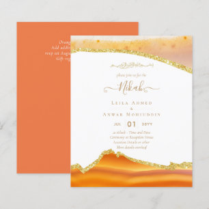 Lámina PRESUPUESTO DE Invitaciones a la Boda de NIKAH Isl