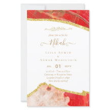 PRESUPUESTO DE Invitaciones a la Boda de NIKAH Isl