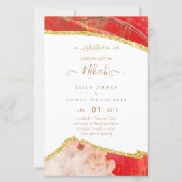 Lámina PRESUPUESTO DE Invitaciones a la Boda de NIKAH Isl