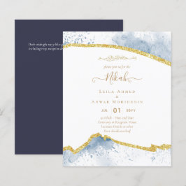 Lámina PRESUPUESTO DE Invitaciones a la Boda de NIKAH Isl