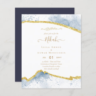 Lámina PRESUPUESTO DE Invitaciones a la Boda de NIKAH Isl