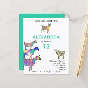 Lámina Presupuesto de la fiesta de cumpleaños número 12 d