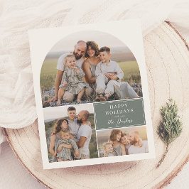 Lámina Presupuesto de los Navidades del Boho Moderno del