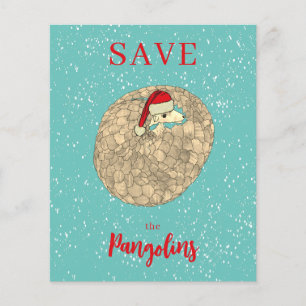 Lámina Presupuesto de Navidad personalizado de Pangolín a
