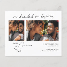 Lámina Presupuesto decidido en 2 fotos de Forever Guardar