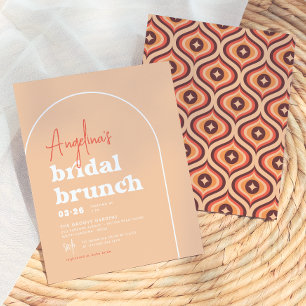 Lámina Presupuesto Desayuno Brunch Arco Moderno Retro Des