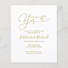 Lámina Presupuesto Dijo Sí Invitación Del Partido Comprom