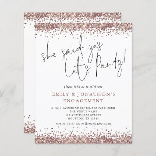 Lámina Presupuesto Dijo Sí Rosa De Compromiso Purpurina D