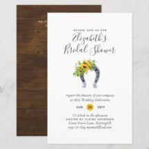 PRESUPUESTO Ducha de novias Invitaciones Colores P