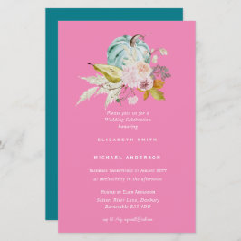 Lámina PRESUPUESTO Ducha de novias Invitaciones Colores P